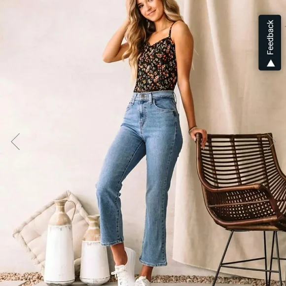 Levi's Jeans Levis Jeans Womens High Waisted Cropped Flare